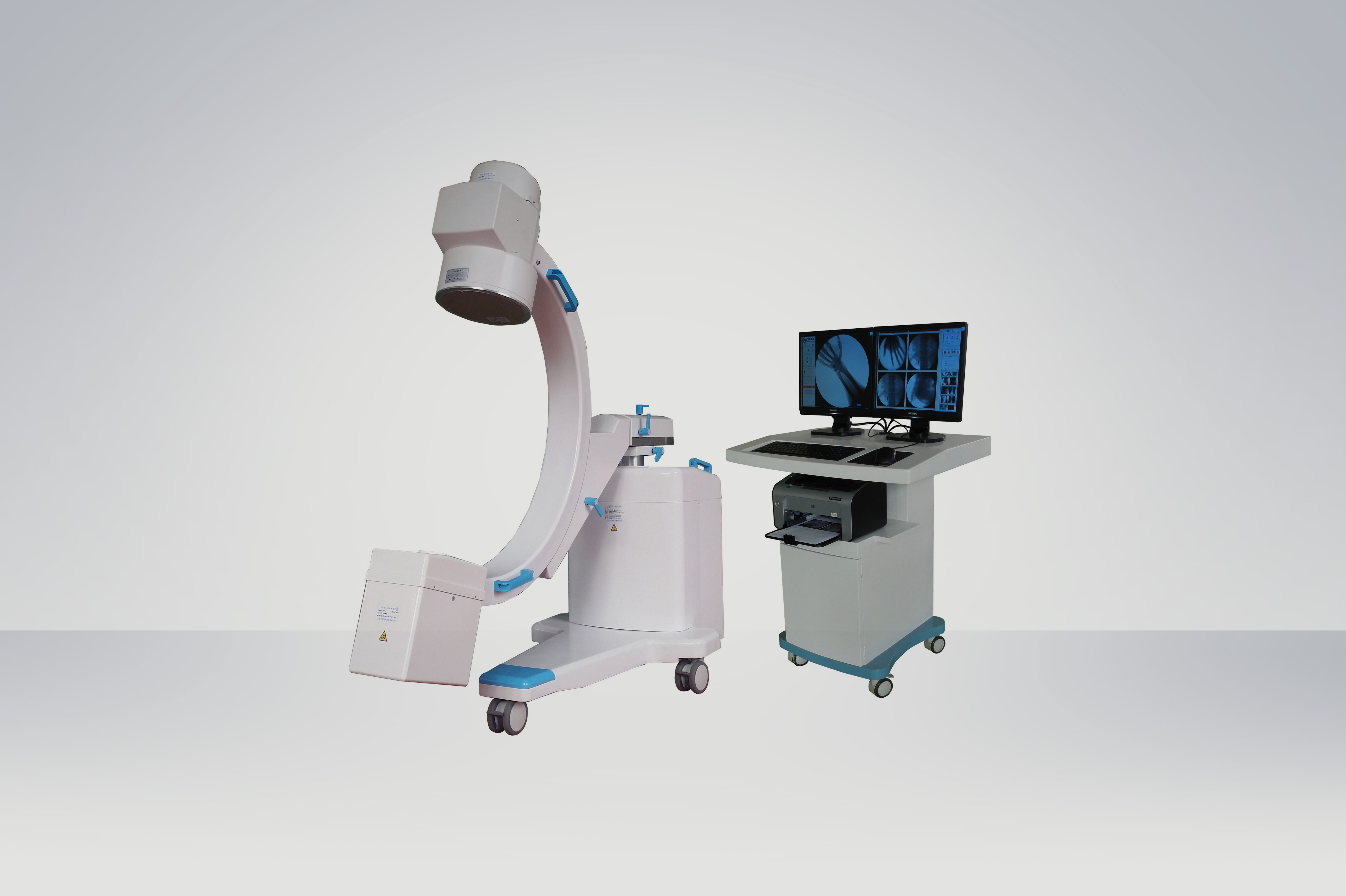 Mega Pixel HF Mobile C-Arm X-Ray Machine